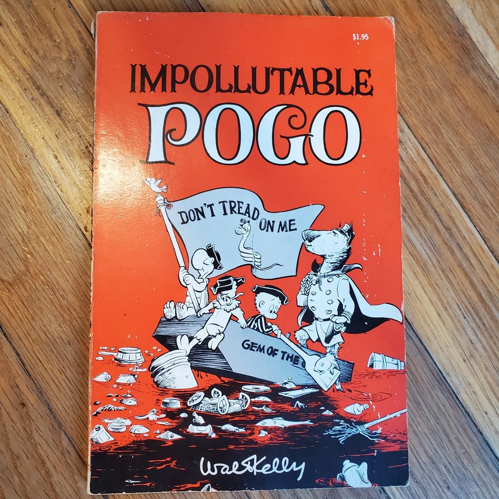 Impollutable Pogo‎ by Walt Kelly paperback comic book vintage 1970